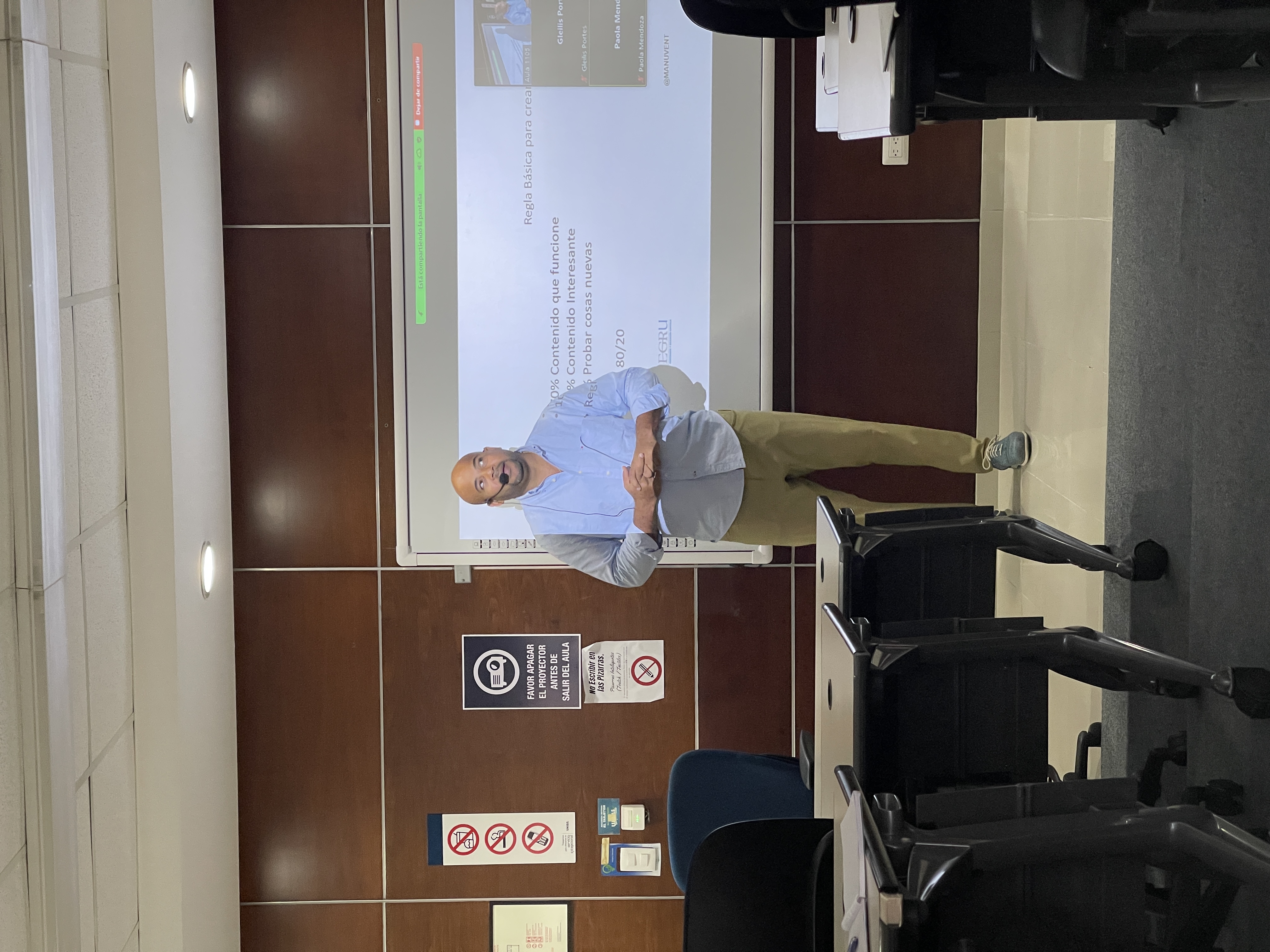 Manuel Ventura docente en UNIBE Universidad Iberoamericana